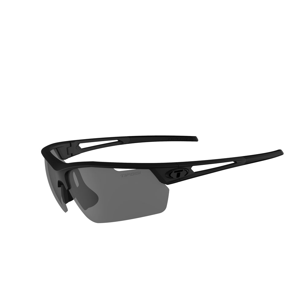 Tifosi Navar FC Sunglasses Blackout with Smoke no Mirror Lens
