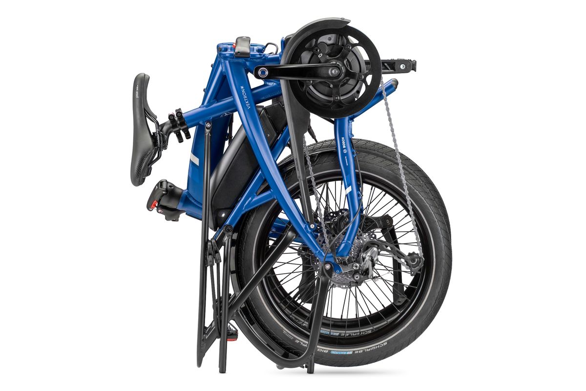 Tern E-Bike Vektron Q9 20 Blue Blue Silver 2
