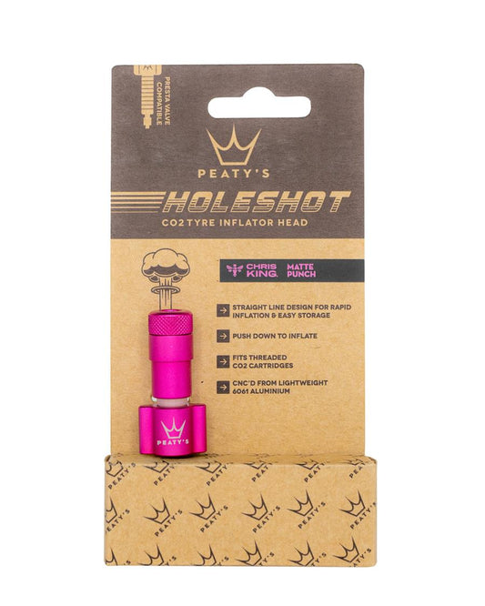 Peaty's Holeshot CO2 Tyre Inflator Head - Punch
