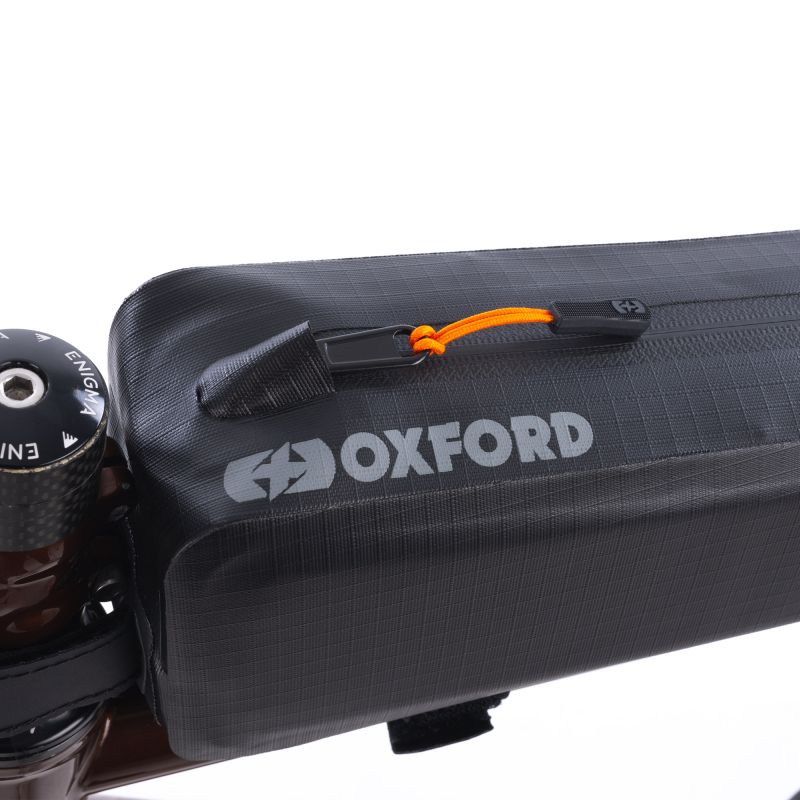 Oxford Aqua Evo Adventure XL Top Tube Bag Black - 2