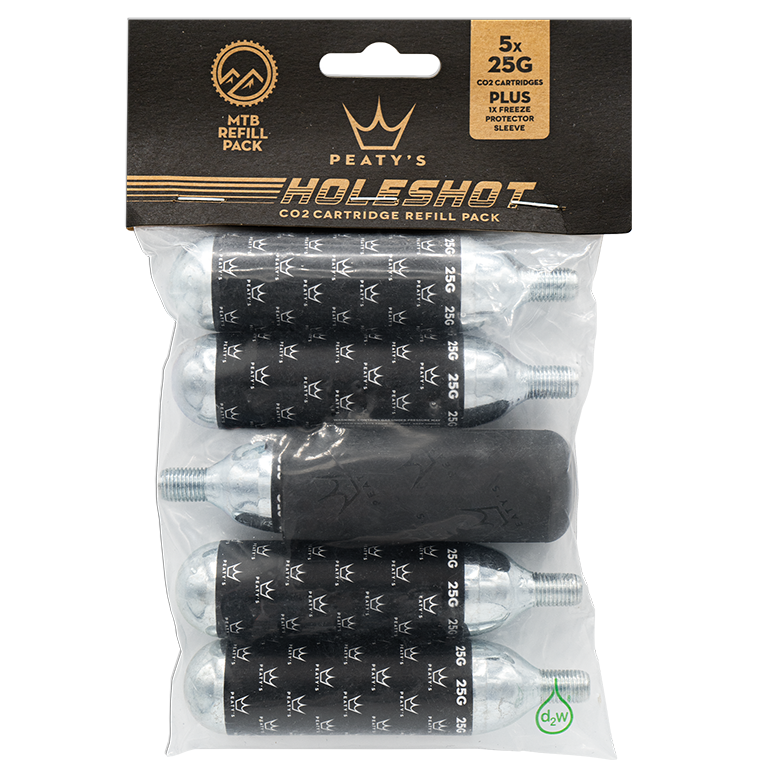 Peatys Holeshot CO2 refill Pack 5x25g