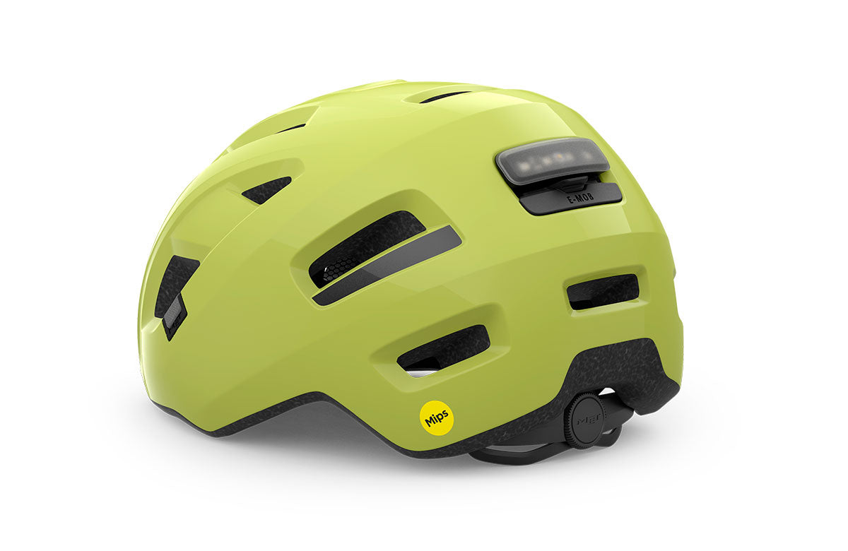 Met E-Mob Mips Lime 3