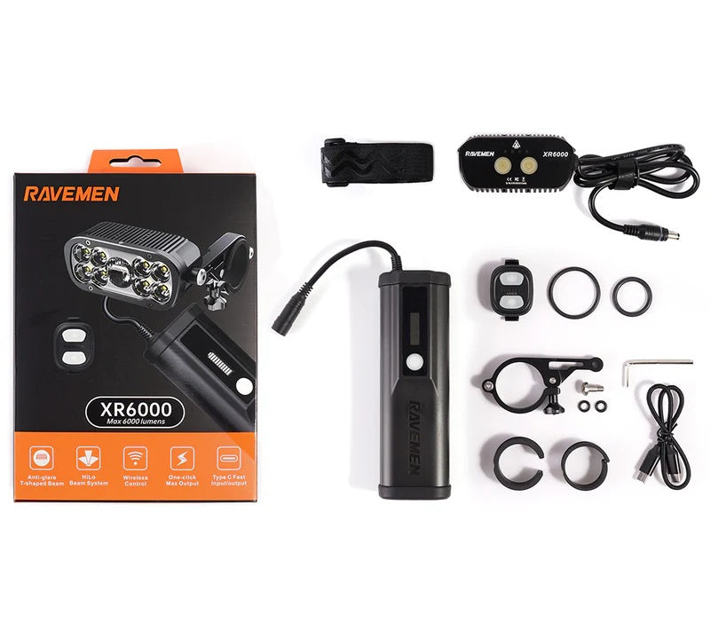 Ravemen XR6000_In the box