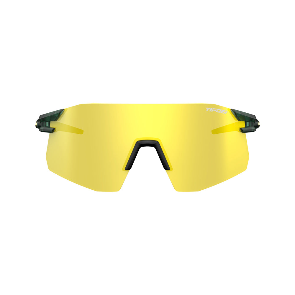 Tifosi Moab XC Sunglasses Forest Vapor with Clarion Yellow, AC Red and Clear Lens
