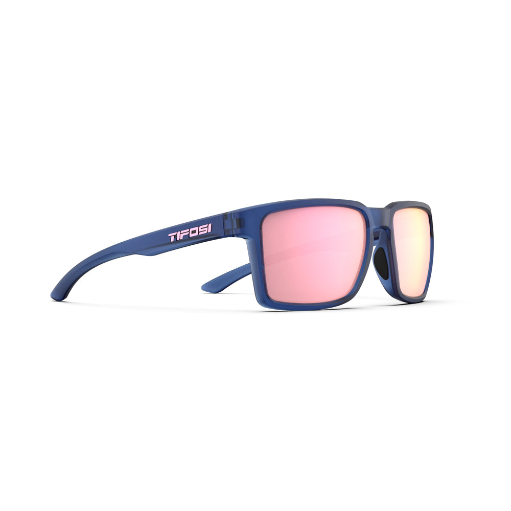 Tifosi Sylo Sunglasses Midnight Vapor with Pink Mirror Lens

