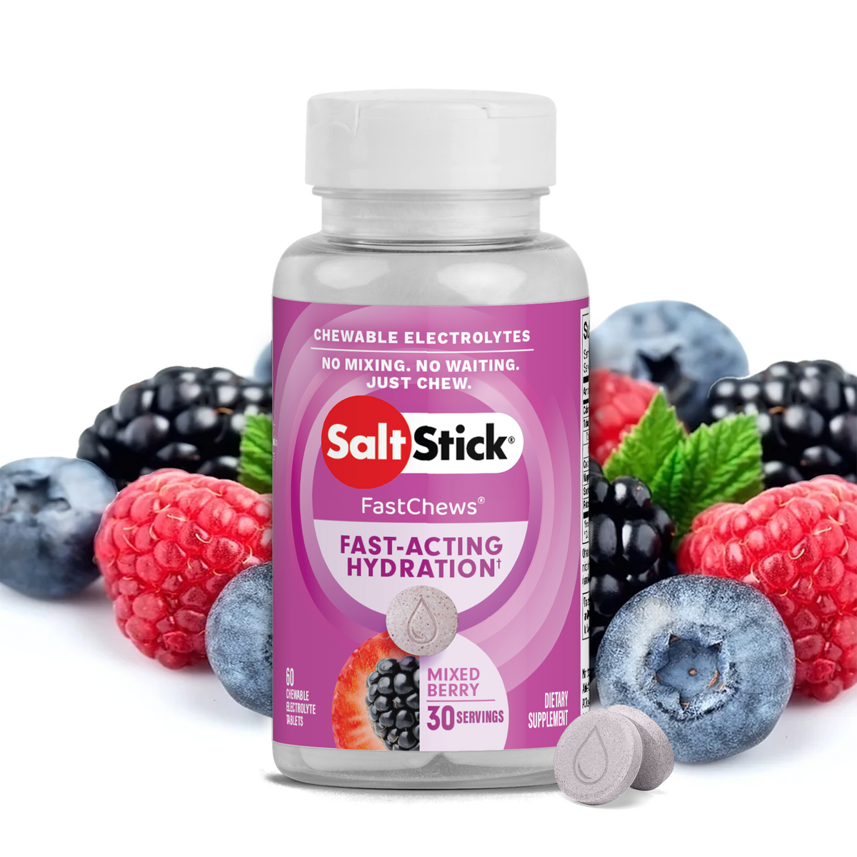 Saltstick FastChews - Bottle of 60 Chews