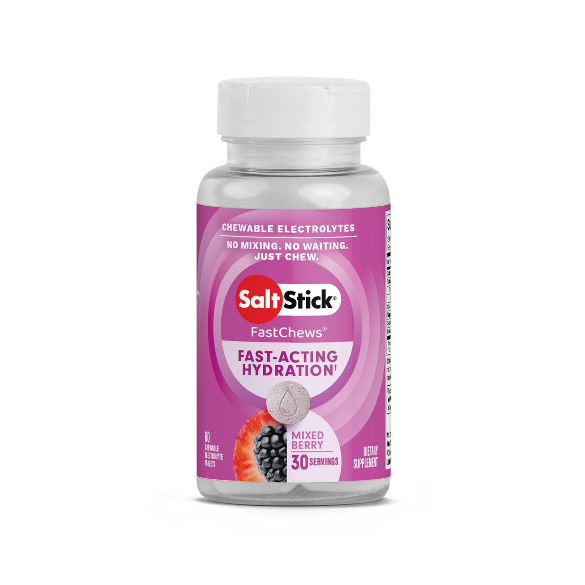Saltstick FastChews - Bottle of 60 Chews