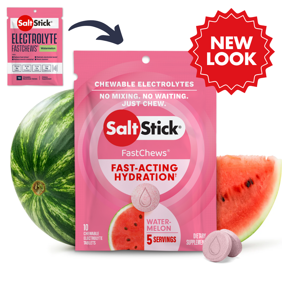 Saltstick FastChews - 1 Box with 12 packs of 10 Chews