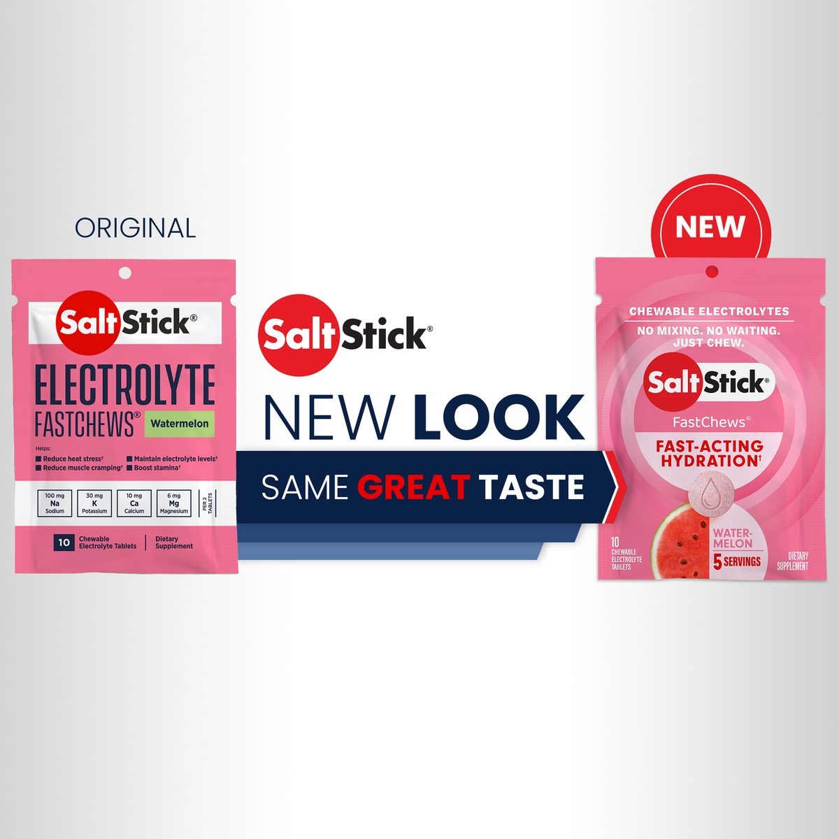Saltstick FastChews - 1 Box with 12 packs of 10 Chews