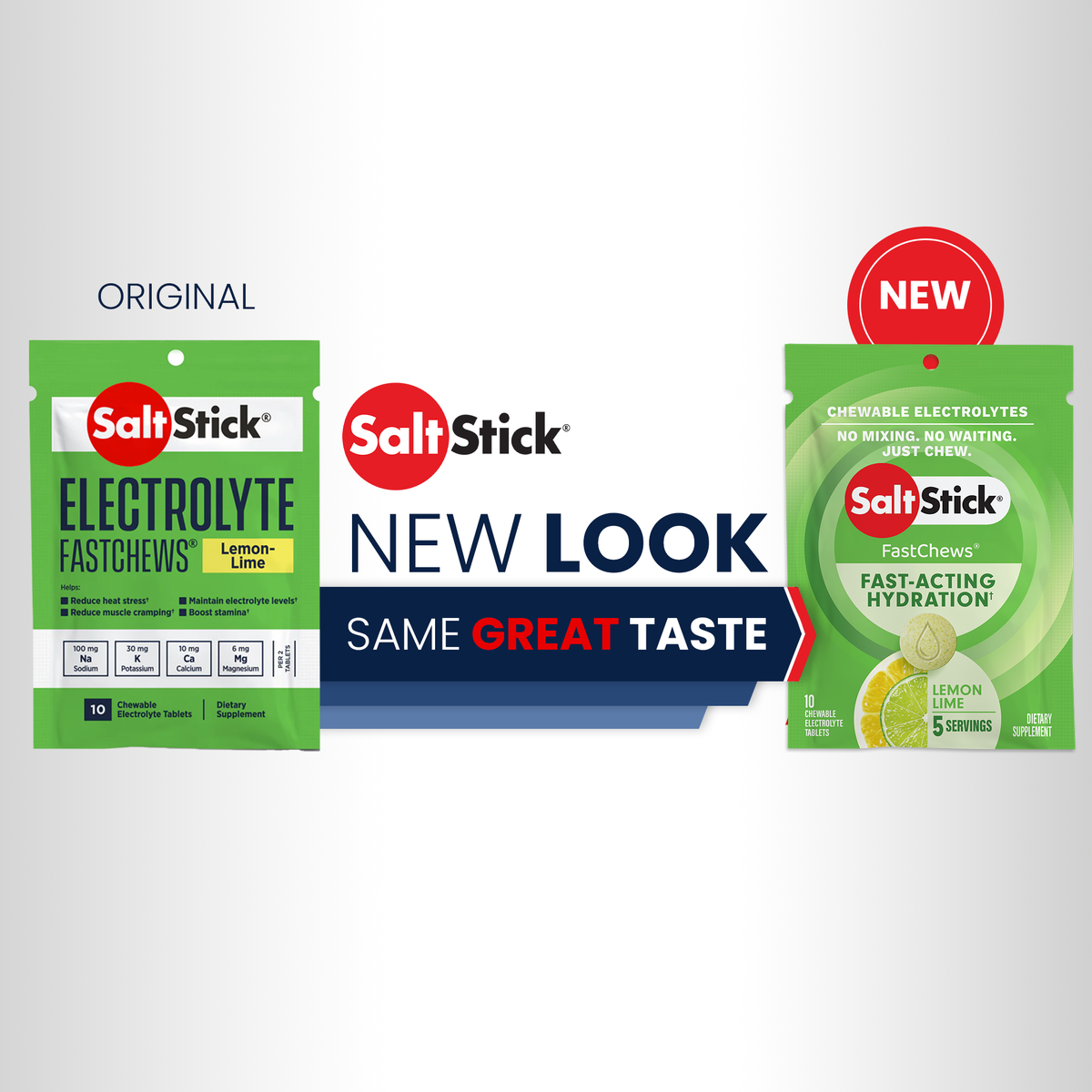 Saltstick FastChews - 1 Box with 12 packs of 10 Chews