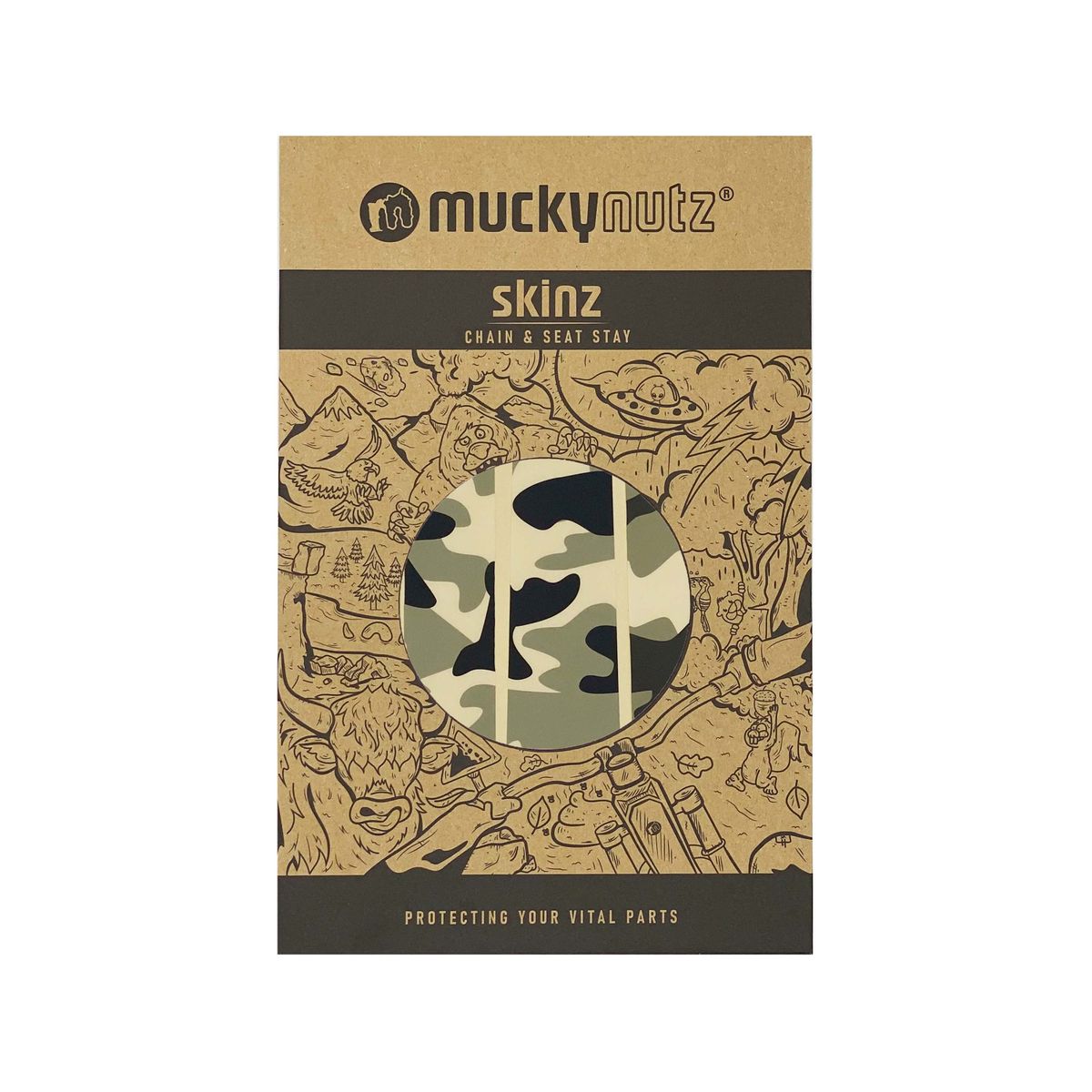 Mucky Nutz Stay Skinz Classic Camo