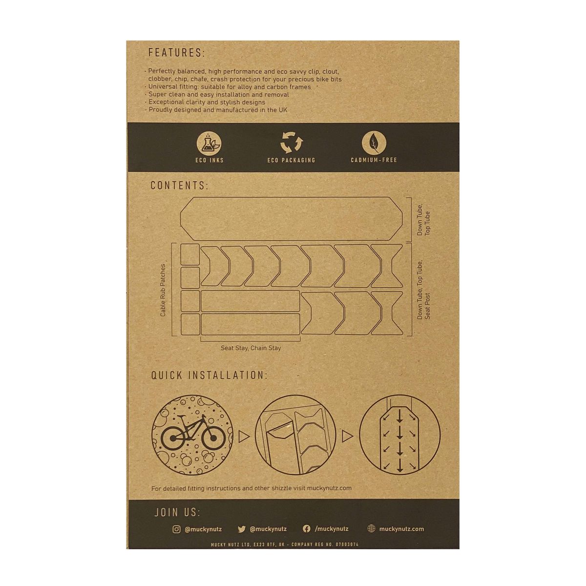 Mucky Nutz Frame Skinz Classic Viking