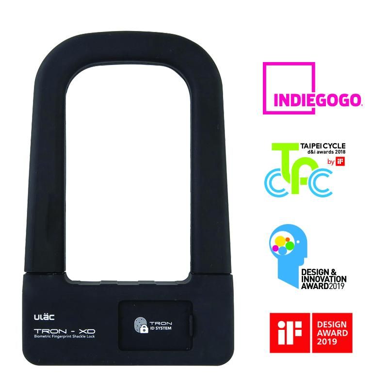 ULAC Tron-XD U-Lock Fingerprint 74mm x 128mm Lock