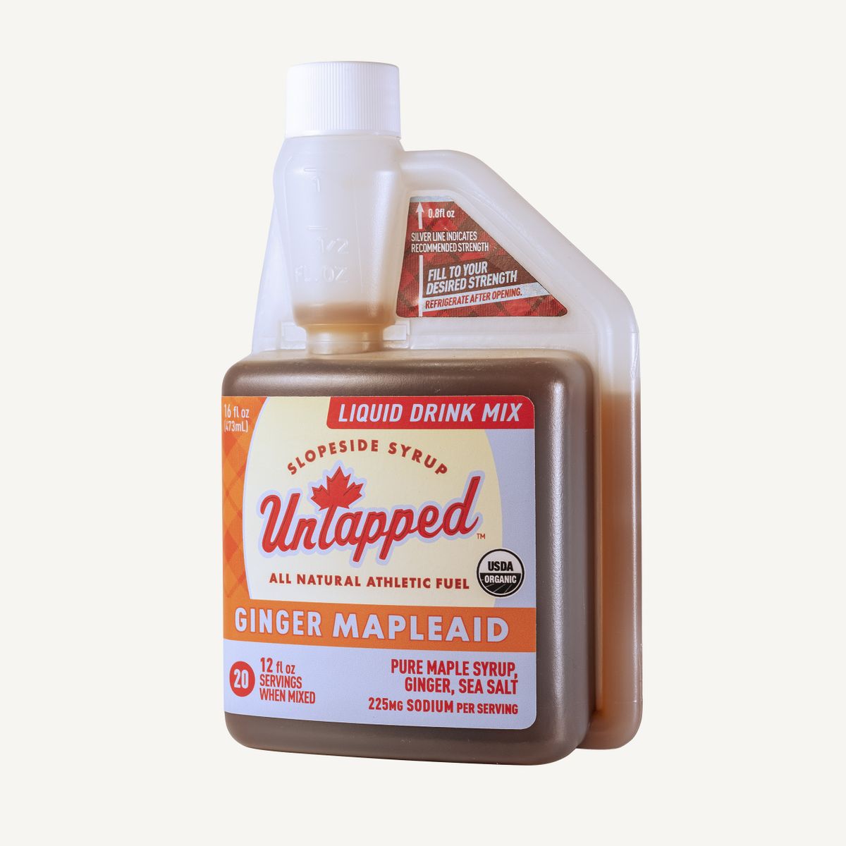 UnTapped Ginger Mapleaid Bulk Bottle  16 fl oz