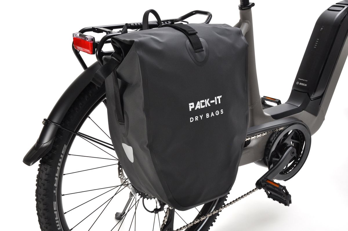 Pack-IT Drybag Pannier Black - Single