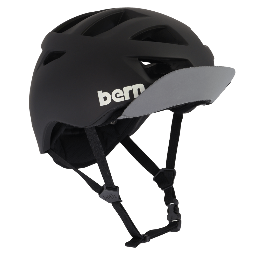 Bern Allston DVRT Matte Black Helmet