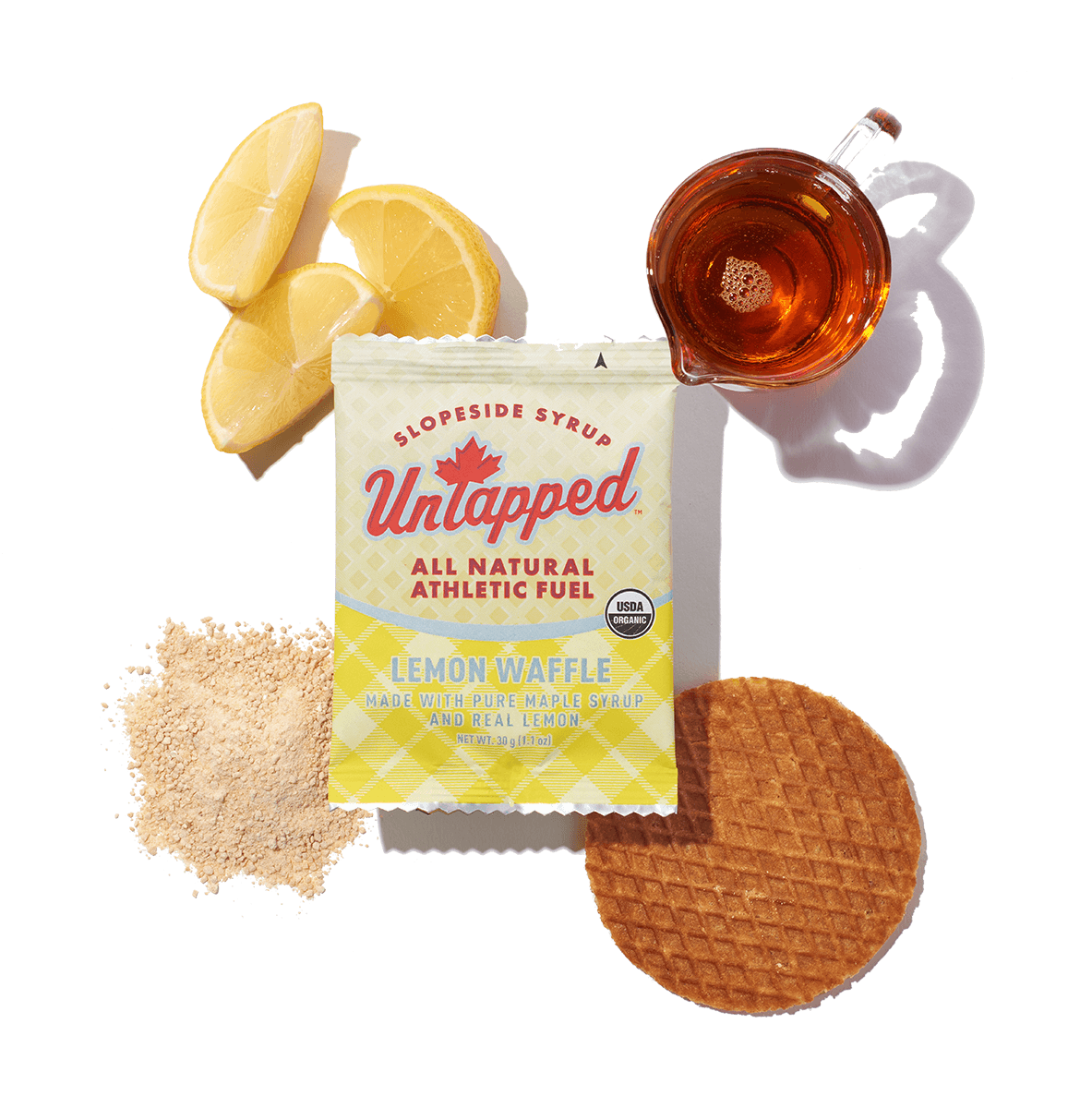 UnTapped Lemon Waffles Box of 16
