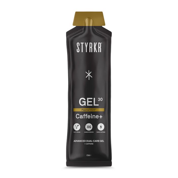 Styrkr GEL30 Caffeine Dual-Carb Energy Gel 12 Box