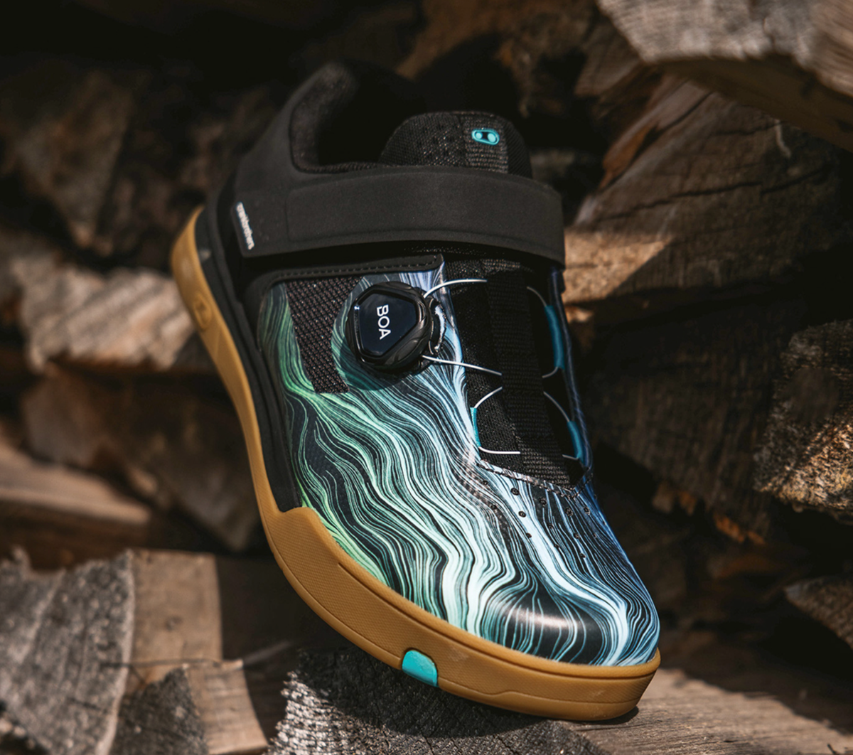 Crankbrothers Mallet Boa Blue Swirl