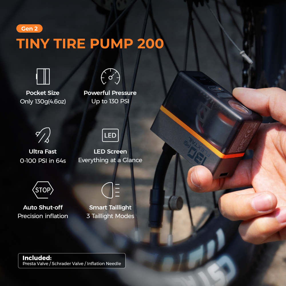 Flextail Tiny Bike Pump 200