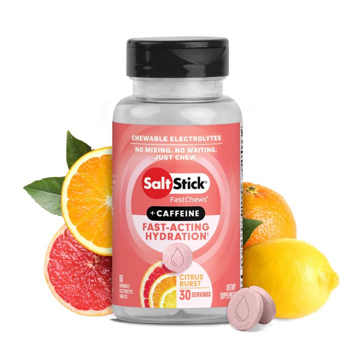 Saltstick Caffeine FastChews - Bottle