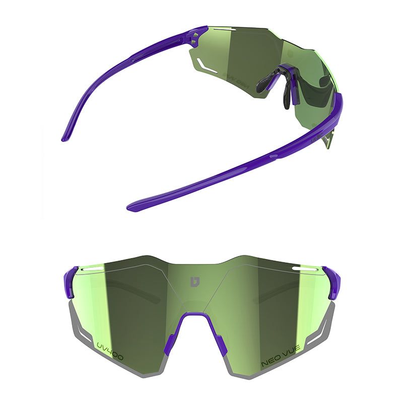 ULAC Neo Vue OTAKU 18 Purple / Emerald Photochromic