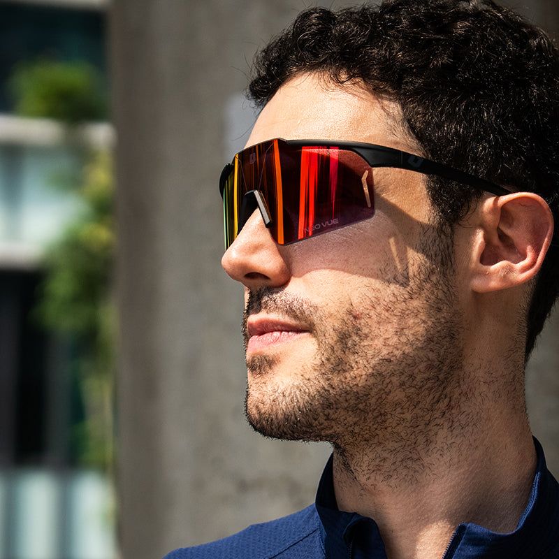 ULAC Neo Vue Raijin Jet Black / Electric Pink Photochromic