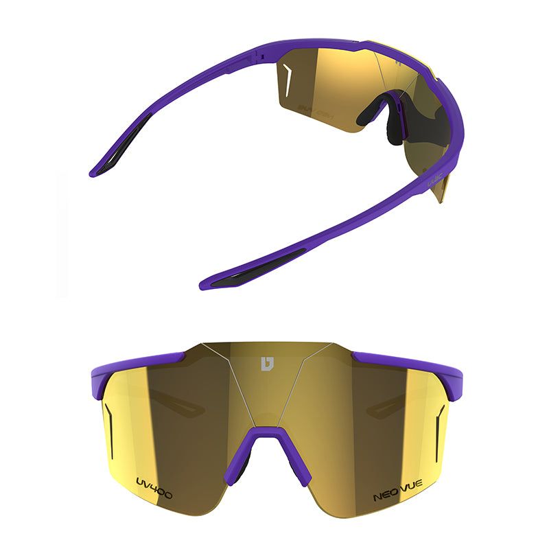 ULAC Neo Vue Raijin Deep Purple / Champion Gold Photochromic