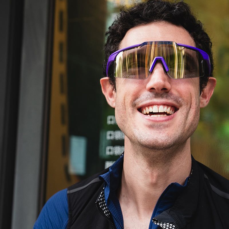 ULAC Neo Vue Raijin Deep Purple / Champion Gold Photochromic