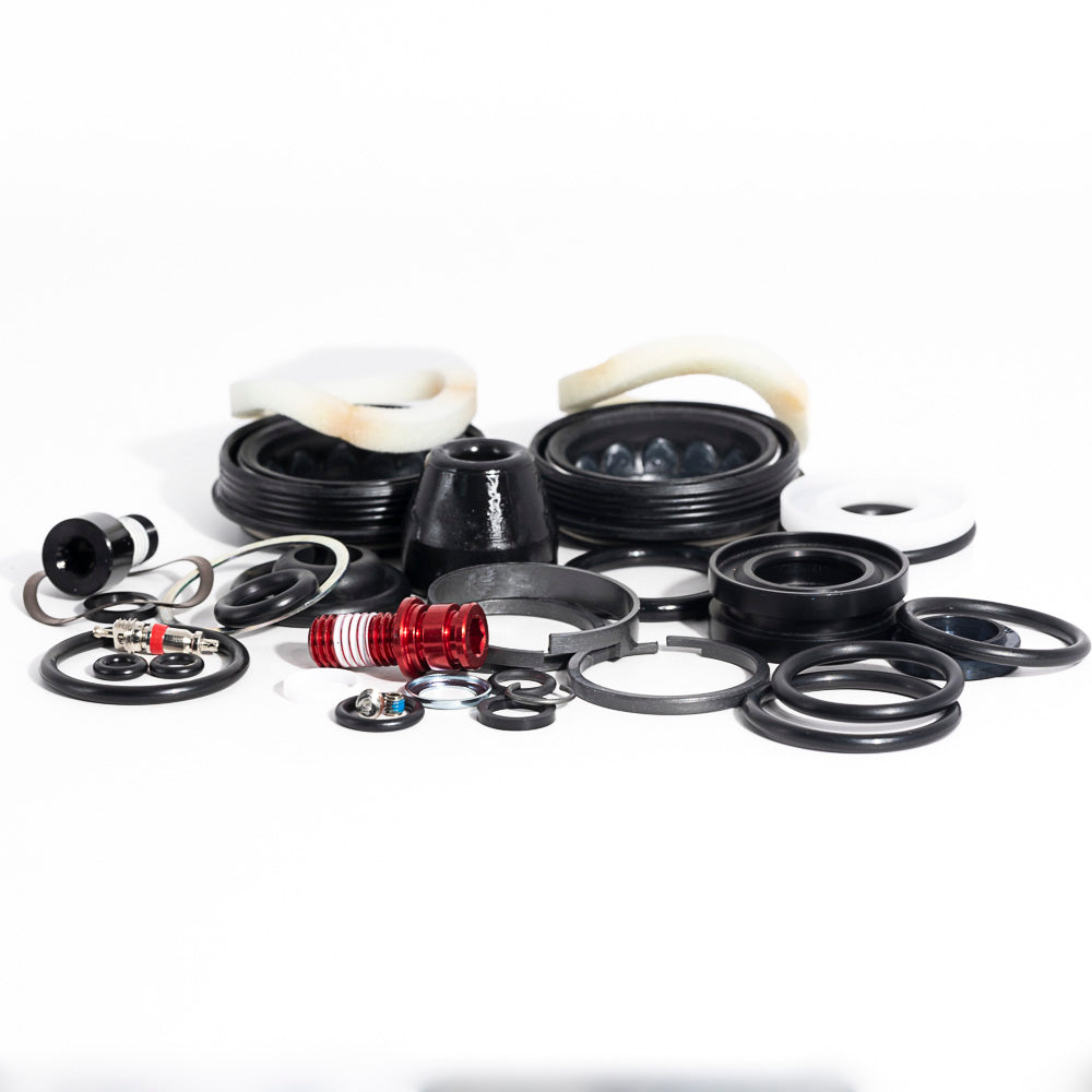RockShox Fork Service Kit - Full Service Solo Air - (Includes Air Seals, Damper Seals Hardware, and Black Seals) - SID A2 - A4 / REBA A1 - A6 2012 - 2017, NON-BOOST