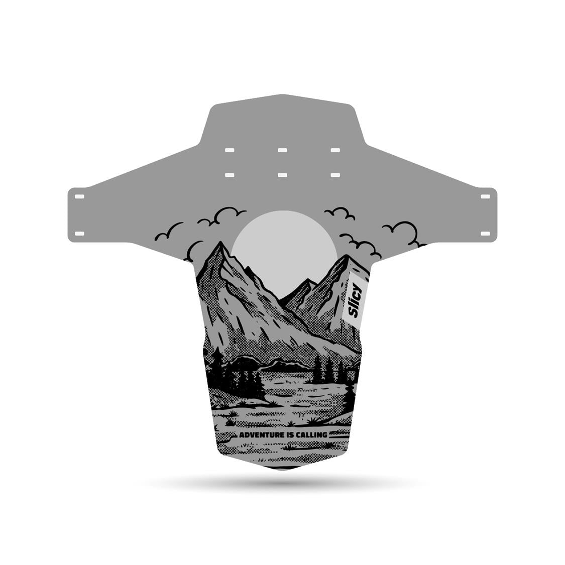 Slicy Mtb Front Mudguard ADVENTURE IS CALLING