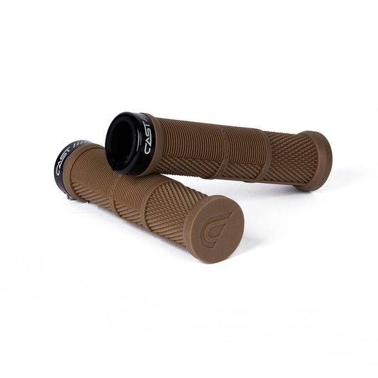 GRPBRBRI - CAST BAMBA LOCK ON GRIP CHESTNUT - 1
