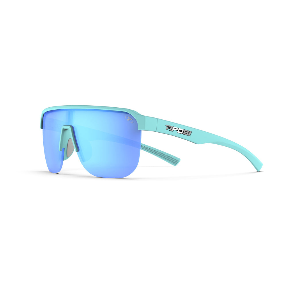 Tifosi Sanctum SL Sunglasses Glacier Blue with Sky Blue Mirror Lens
