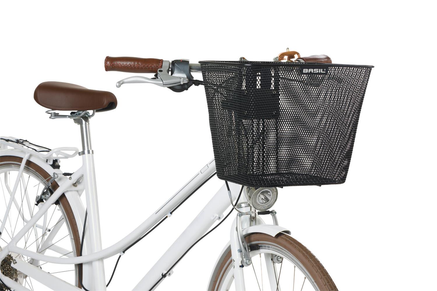 10235 Basil Bilbao front bicycle basket fixed moun