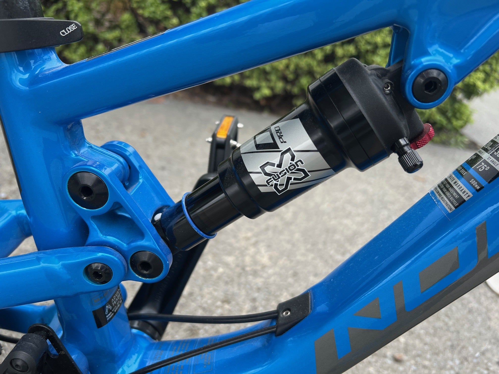 Norco Fluid FS 20” Kid’s Mountain Bike Blue/Charcoal