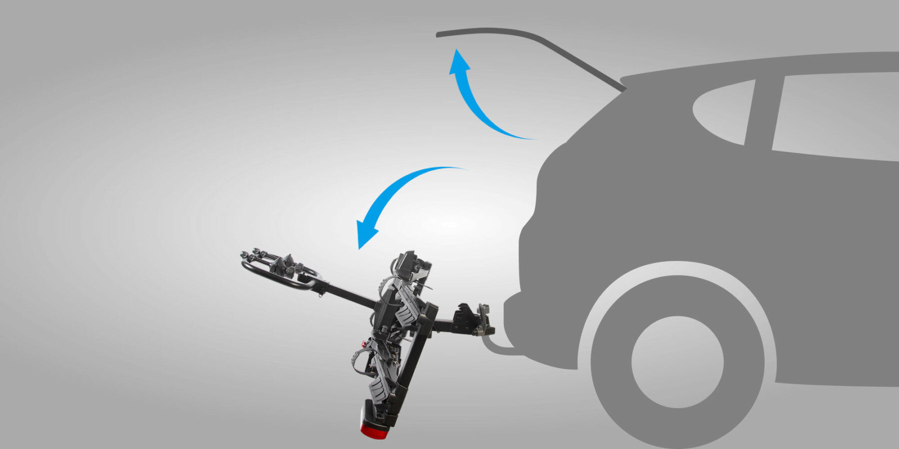 BUZZ RACK Scorpion Lite 2 Platform Rack-50mm Tow Ball