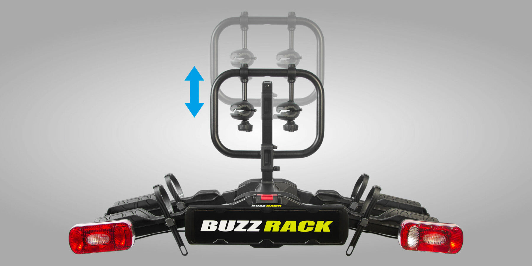 BUZZ RACK Scorpion Lite 2 Platform Rack-50mm Tow Ball