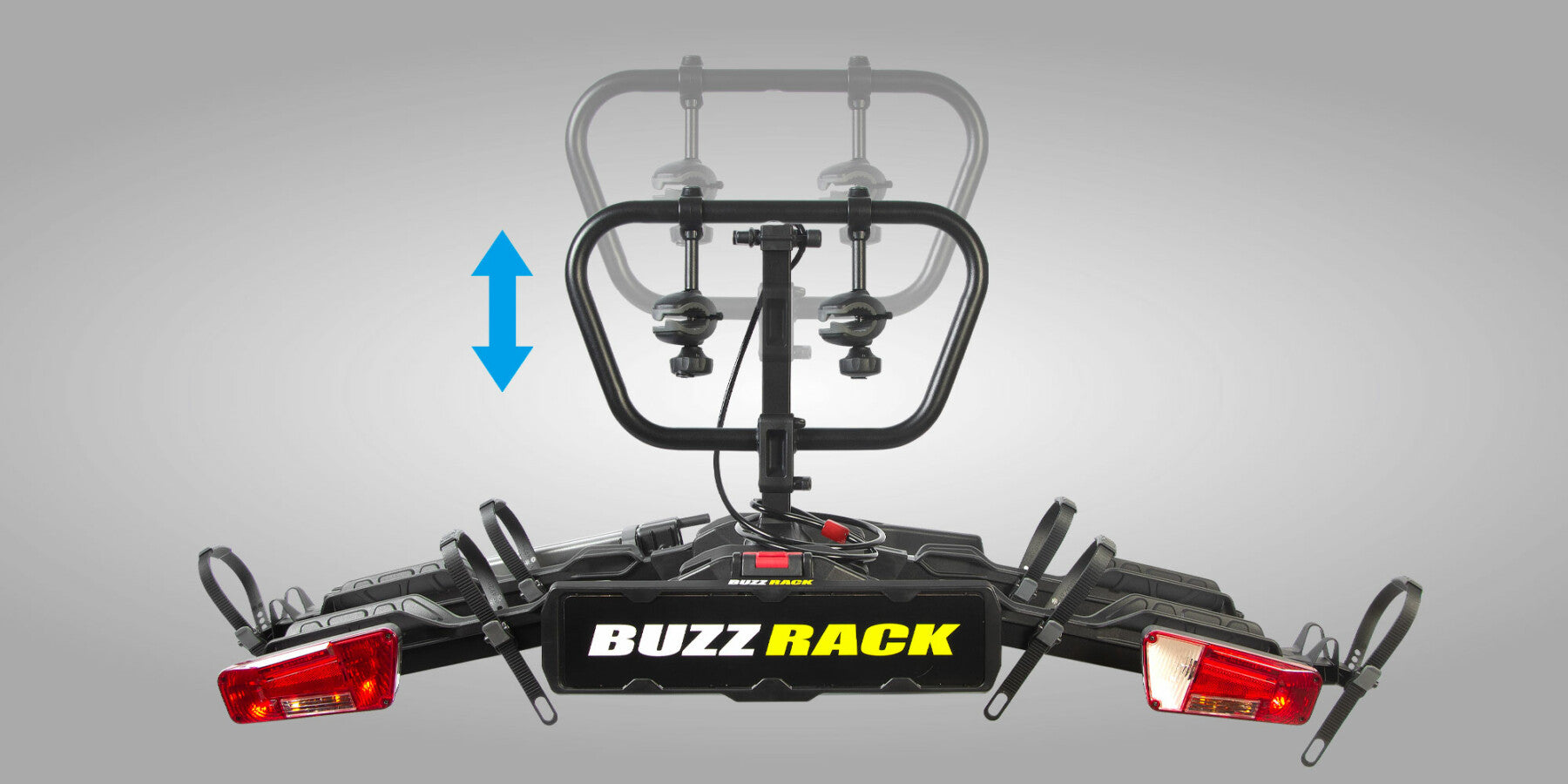 BUZZ RACK Scorpion Pro 2 Platform Rack-50mm Tow Ball