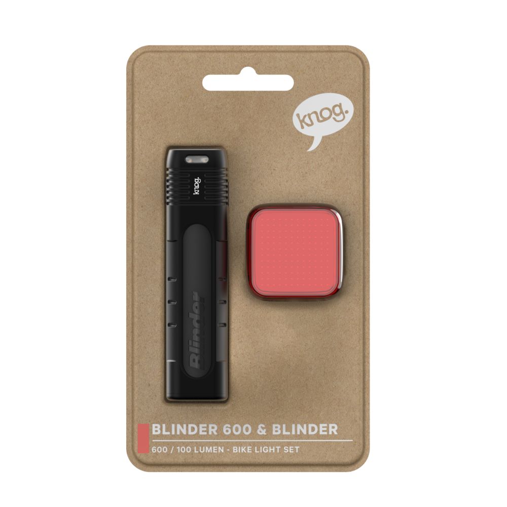 Knog Blinder 900 + Blinder Square Bike Lightset