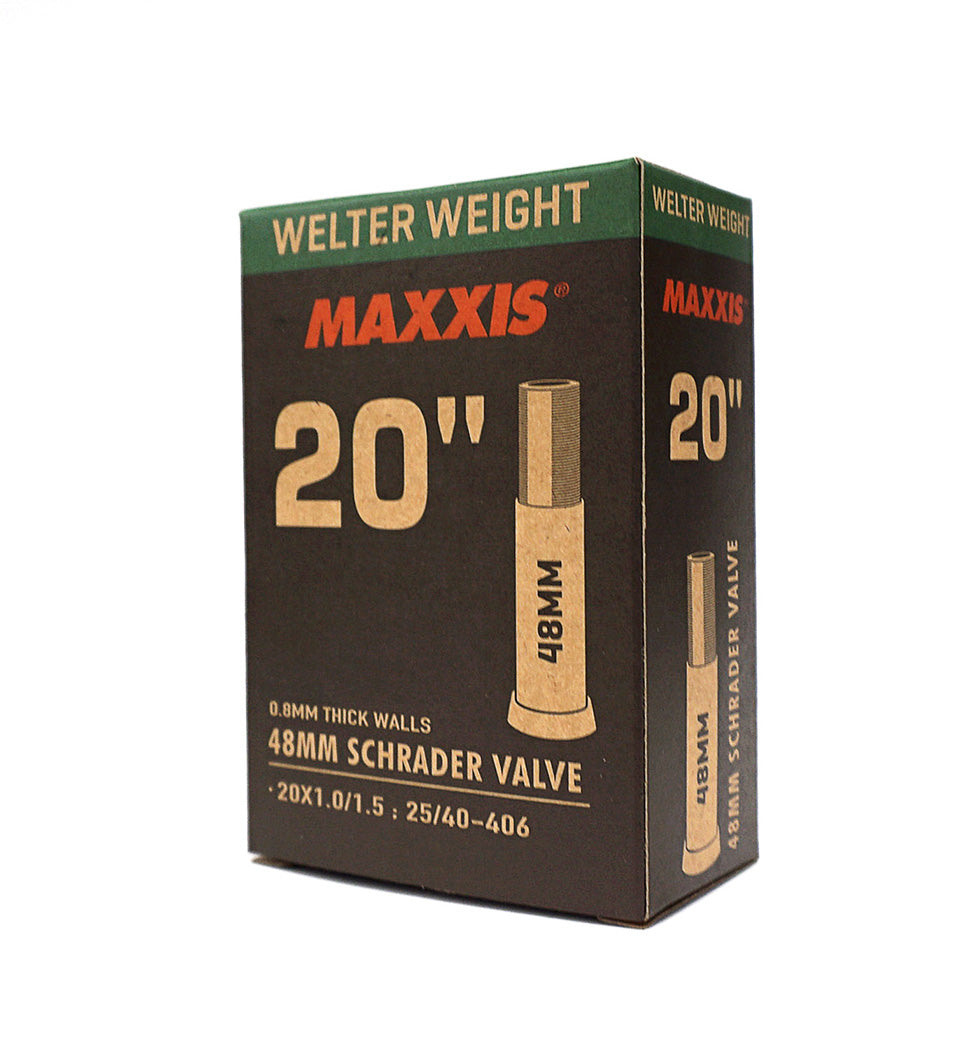 Câmara Maxxis Welterweight 27.5x2.20/2.50 Válvula Presta 32mm | Alta Resistência e Durabilidade Câmara Maxxis Welterweight 27.5x2.20/2.50 Válvula Presta 32mm | Alta Resistência e Durabilidade
