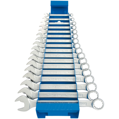 Combination Wrench Short Set on Stand