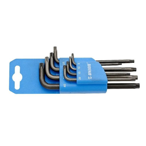 Set of Torx Wrenches in Plastic Clip