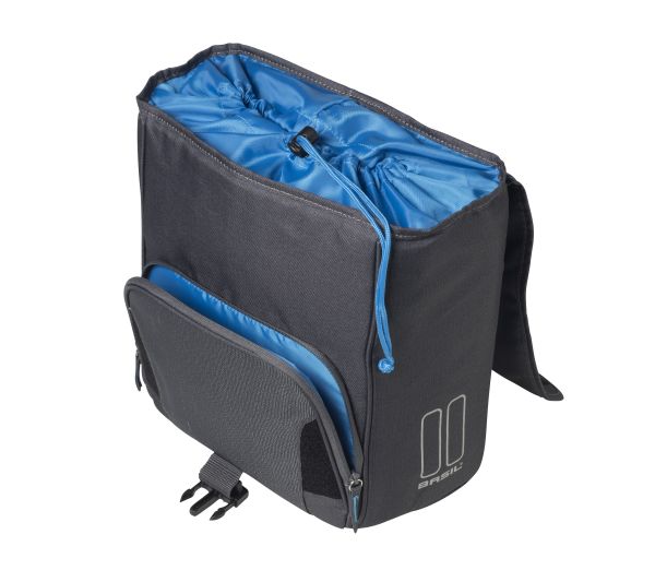 basil-sport-design-commuter-bag-18l-graphite open