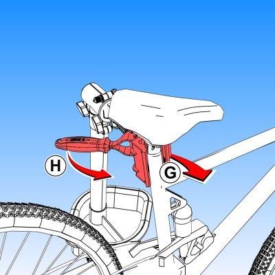 Unior BikeGator + Repair Stand, Auto Adjustable Fig 4