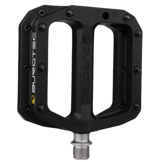 Burgtec MK4 Composite Flat Pedals – Black