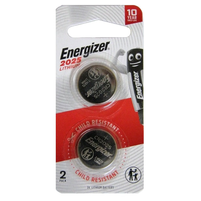 Energizer CR2025 Lithium Coin Batteries