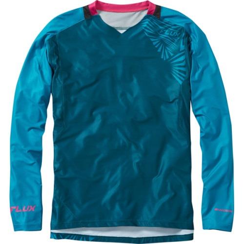 Madison Flux Mens Long Sleeve Jersey Front