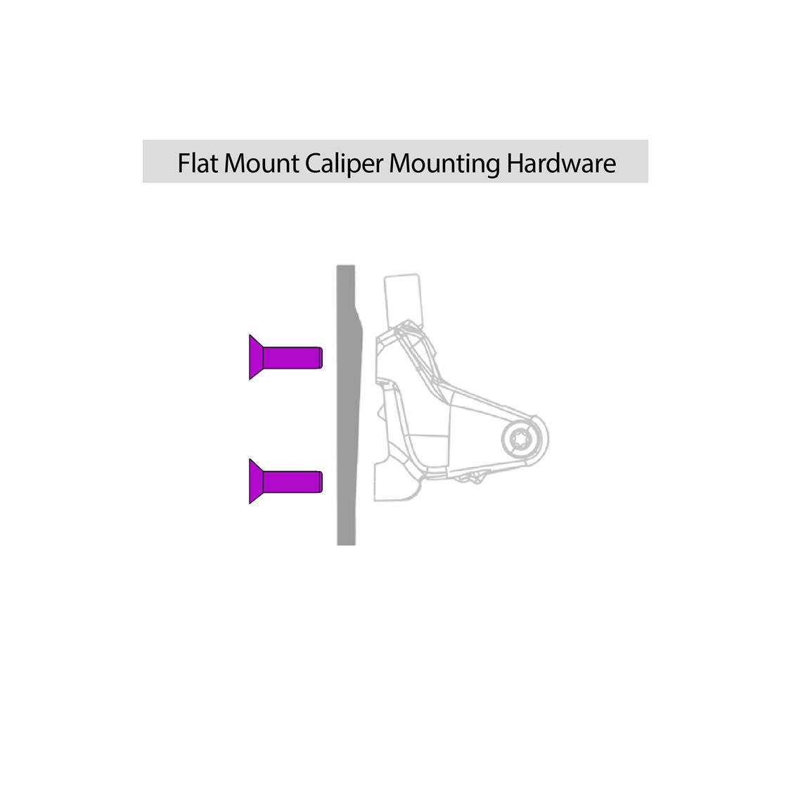 SRAM Flat Mount Caliper Mounting Hardware