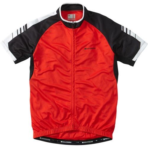 Madison Peloton Mens Jersey Red Front