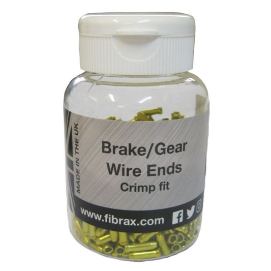 Fibrax Alloy Non-Fray Cable Ends Gold